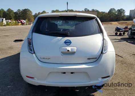 2013 Nissan Leaf S из США, поврежденный, VIN 1N4AZ0CP1DC405247